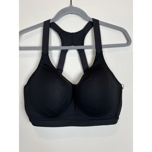 Victoria's Secret Incredible Max Sports Bra 36DDD Black High Support Padded NWT